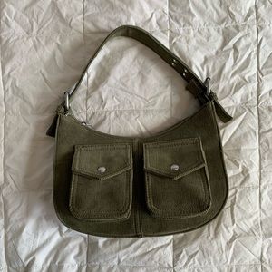 Sage Green Baguette Bag